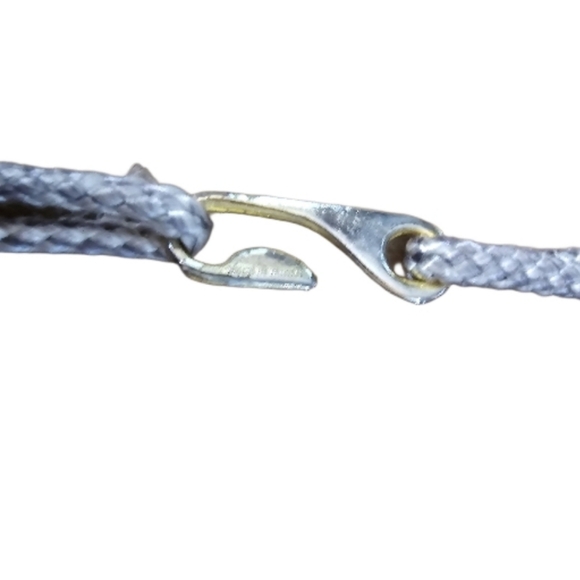 Vintage Belt made from comfortable braided rope with a boho vibe - Picture 5 of 7